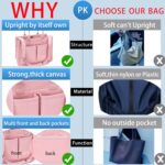 Canvas Tote Bag for Ladies,Ladies's Luggage Crossbody Luggage Work Laptop computer Tote... - Image 6