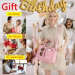 Canvas Tote Bag for Ladies,Ladies's Luggage Crossbody Luggage Work Laptop computer Tote... - Image 8