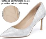 JENN ARDOR Ladies's Snug Stiletto Pumps 3 inch Elegant Beautiful ... - Image 6