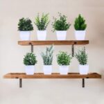 VENTO 8 Pack Synthetic Crops with Pot, Reasonable Mini Faux Greenery ... - Image 4