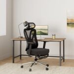 Hbada P5 Ergonomic Workplace Chair, Desk Chair with Adjustable Lumbar Sup... - Image 3