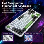 Aula F87 Professional Wi-fi Mechanical Keyboard, Tri-Mode Bluetooth/2.4G/USB... - Image 6