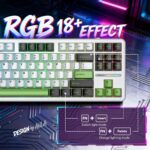 Aula F87 Professional Wi-fi Mechanical Keyboard, Tri-Mode Bluetooth/2.4G/USB... - Image 7