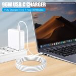 MacBook Professional Charger,96W MacBook Air Charger Quick Charging USB C Laptop computer... - Image 3