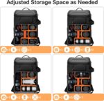 MOSISO Digicam Backpack,DSLR/SLR/Mirrorless Pictures Waterproof 17.3... - Image 4