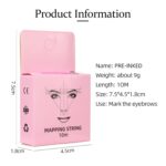 ATOMUS Eyebrow Mapping String 3 Pack Pre-inked 10m(32ft) Microblading ... - Image 3