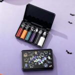6 Colours Matte Liquid Lipstick Set for Ladies, Halloween Cosplay Goth M... - Image 7