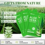 30 Pack Aloe Vera Hydrating Face Masks Skincare, Moisturizing & Soothi... - Image 3