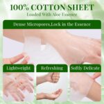 30 Pack Aloe Vera Hydrating Face Masks Skincare, Moisturizing & Soothi... - Image 5