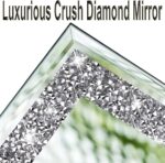 Meetart Full Size Mirror Tiles, Crystal Crush Diamond Physique Wall Mirr... - Image 6