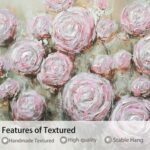 Arjun Floral Wall Artwork Dwelling Room Rose Canvas Wall Artwork for Bed room Flo... - Image 4