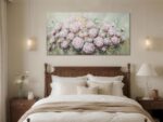 Arjun Floral Wall Artwork Dwelling Room Rose Canvas Wall Artwork for Bed room Flo... - Image 5