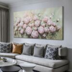 Arjun Floral Wall Artwork Dwelling Room Rose Canvas Wall Artwork for Bed room Flo... - Image 7