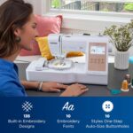 Brother LB5500 Combo Stitching & Embroidery Machine - Image 4