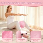 Hoedia Pilates Package for Girls, Pilates Tools Ring and Ball Set with... - Image 5
