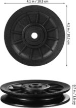 Vaguelly Pulley Wheels Cable Pulley Alternative for Dwelling Health club,4.1inch/3... - Image 3