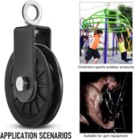 Vaguelly Pulley Wheels Cable Pulley Alternative for Dwelling Health club,4.1inch/3... - Image 8