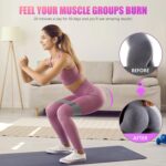 Resistance Bands for Working Out, Train Exercise Bands for Girls & M... - Image 4