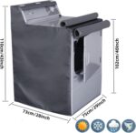 2 Pack Exterior Washer and Dryer Covers, Heavy-Responsibility Waterproof Dustproo... - Image 6