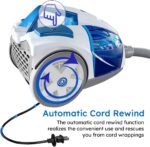 Vacmaster Bagless Canister Vacuum Moveable Cyclonic Corded Vacuum Clea... - Image 6