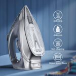 Steam Iron for Garments Speedy Heating, 1700W Iron Burst of Steam, Non-S... - Image 5