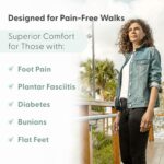 Orthofeet Girls's Orthopedic Knit Coral Sneakers - Image 5