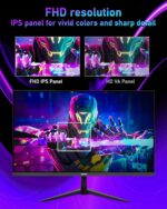 Gaming Monitor, 23.8'' Gaming Monitor FHD(1920x1080) 240Hz, Pc G... - Image 4