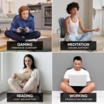 Made in Korea Twin-Backrests Ergonomic Flooring Chair With Again Assist -... - Image 7