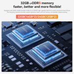 Beelink Ai Mini PC EQR6 6800U AMD Ryzen 7 Processor(8C/16T, as much as 4.7G... - Image 3