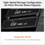 Beelink Ai Mini PC EQR6 6800U AMD Ryzen 7 Processor(8C/16T, as much as 4.7G... - Image 4