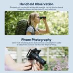 APEXEL 6X Telephoto Lens & 150mm Macro Lens, 2-in-1 Aluminum Cellphone Cam... - Image 4