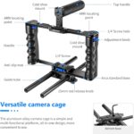 NEEWER Aluminum Alloy Digicam Cage, Filmmaking Rig with Prime Deal with, Dua... - Image 3
