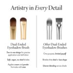 LAURA GELLER NEW YORK Twin-Ended Eyeshadow Brush - Domed Shader & Blen... - Image 7