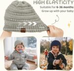 Durio Unisex Child Beanie - Mushy & Heat Knit Toddler Winter Hat, Stretc... - Image 5