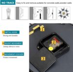 Giant Wall Clock Metallic Ornamental Wall Clocks Silent Non-Ticking Moder... - Image 8