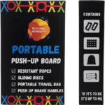 Push Up Board 21 in 1 Transportable Residence Exercise Equipment- Handles, Resistance R... - Image 3