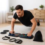 Push Up Board 21 in 1 Transportable Residence Exercise Equipment- Handles, Resistance R... - Image 4