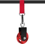 LFJ Aluminum Alloy Cable Pulley with Swing Strap Carabiner, 90mm Pulle... - Image 6