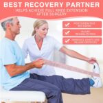 Elastic Yoga Stretching Strap with Loops, CEILIWEN Stretch Straps for ... - Image 5