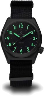 BOLDR Enterprise Computerized Look ahead to Males, 38mm Titanium Case, Nylon Strap... - Image 3