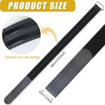 4 Pcs Ellipse Leg Exerciser Pedal Straps，Non-Slip Foot Pedal Straps fo... - Image 3