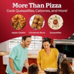 PIEZANO Crispy Crust Pizza Oven by Granitestone – 12 Inch Electrical Piz... - Image 8