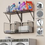 2 Pack Laundry Room Cabinets Group And Storage,Wall Mounted Clot... - Image 3