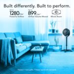 Vornado 683 Medium Pedestal Entire Room Air Circulator Fan, 3 Velocity Con... - Image 3