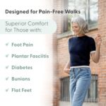 Orthofeet Girls's Orthopedic Knit Kita Palms-Free Sneakers - Image 5