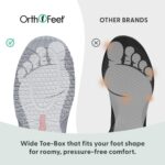 Orthofeet Girls's Orthopedic Knit Kita Palms-Free Sneakers - Image 7