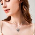 Items for Girls Spouse-Pearl Coronary heart Pendant Necklace- Birthday for Girlfr... - Image 3