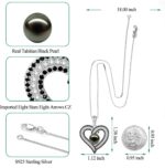 Items for Girls Spouse-Pearl Coronary heart Pendant Necklace- Birthday for Girlfr... - Image 7