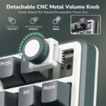 RK ROYAL KLUDGE X87 Gasket Mechanical Keyboard, 75% Wi-fi Gaming Ke... - Image 4