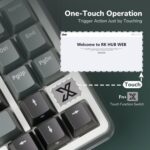 RK ROYAL KLUDGE X87 Gasket Mechanical Keyboard, 75% Wi-fi Gaming Ke... - Image 5